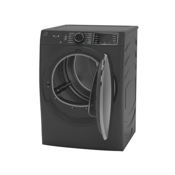 GE GFD65ESPVDS 7.8 cu. ft. Smart Front Load Electric Dryer with Steam and Sanitize Cycle - Black