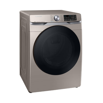 Samsung DVE45B6300C 7.5 cu. ft. Stackable Vented Electric Dryer with Steam Sanitize - Champagne