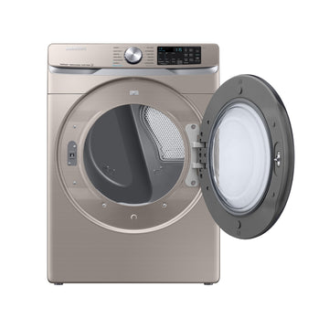 Samsung DVE45B6300C 7.5 cu. ft. Smart Electric Dryer with Steam Sanitize - Gold