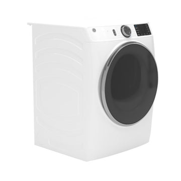 GE GFD65ESSVWW 7.8 cu.ft. Vented Front Load Electric Dryer - Stackable with Steam and Sanitize Cycle - White