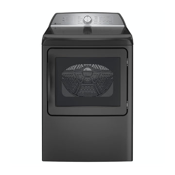 GE Profile PTD60EBPRDG 7.4 cu. ft. Smart Electric Dryer with Sanitize Cycle and Sensor Dry - Gray