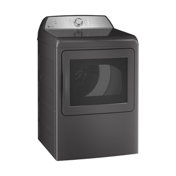 GE Profile PTD60EBPRDG 7.4 Cu. Ft. Smart Electric Dryer with Sanitize Cycle and Sensor Dry - Gray