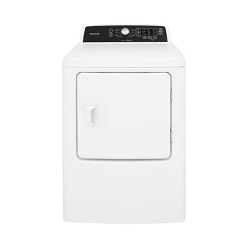 Frigidaire FFRE4120SW 6.7 cu.ft. Front Load Electric Dryer with 10 Dry Cycles - White