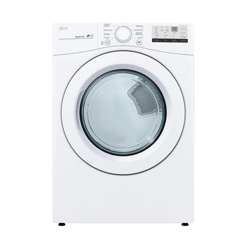 LG DLE3400W 7.4 cu. ft. Front Load Electric Dryer with Sensor Dry - White