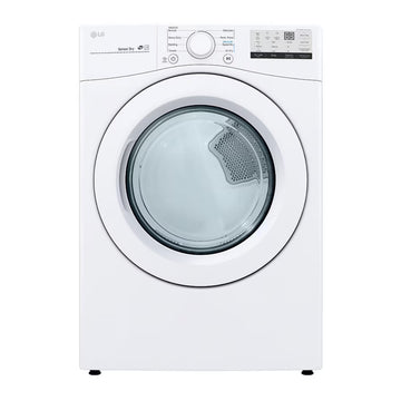 LG DLE3400W 7.4 cu. ft. Front Load Electric Dryer with Sensor Dry - White