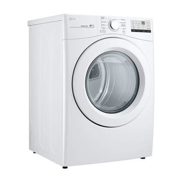 LG DLE3400W 7.4 cu. ft. Front Load Electric Dryer with Sensor Dry - White