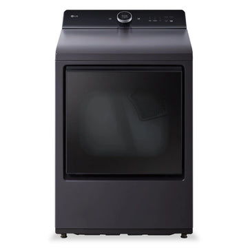 LG DLGX8601BE 7.3 cu. ft. Smart Gas Dryer with AI Sensor - Black