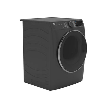GE GFD65GSPVDS 7.8 cu. ft. Smart Front Load Gas Dryer with Steam and Sanitize Cycle - Black