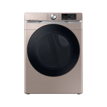 Secadora a gas inteligente Samsung DVG45B6300C de 7,5 pies cúbicos con Steam Sanitize+ - Champán