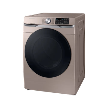 Secadora a gas inteligente Samsung DVG45B6300C de 7,5 pies cúbicos con Steam Sanitize+ - Champán