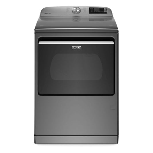 Maytag 7.4 cu. ft. Smart Front Load Gas Dryer with Extra Power - Gray