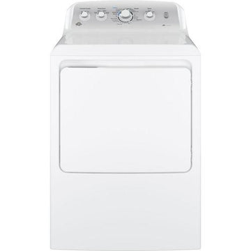 GE GTD45GASJWS 7.2 Cu. Ft Front Loading Gas Dryer - White - Curacao
