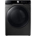 Samsung DVE45A6400V 7.5 cu. ft. Smart Dial Electric Dryer with Super Speed Dry - Brushed Black, ENERGY STAR certified - Curacao
