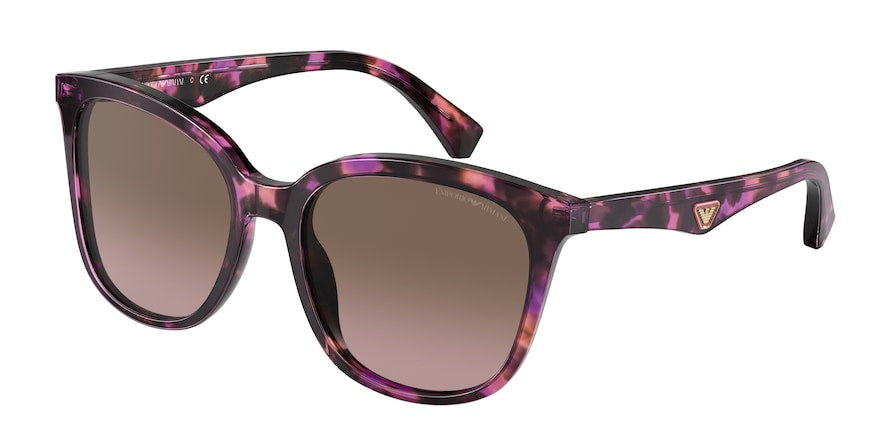 Emporio Armani Havana Violet Gradient Sunglasses