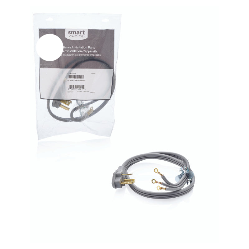 NDA 4' 30 AMP 3 Wire Cord Bagged - Gray