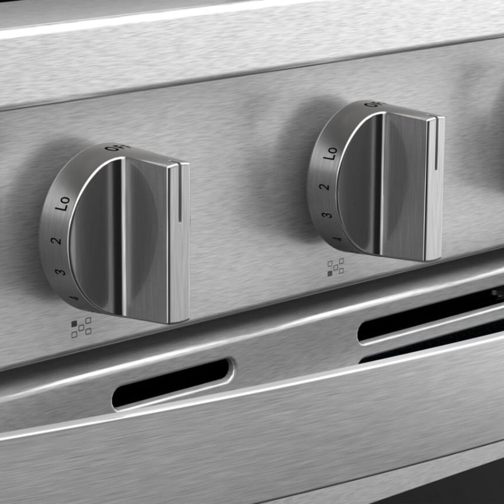 Whirlpool WFGS5030RZ 30" Gas Range with Air Cooking Technology - Silver/Black