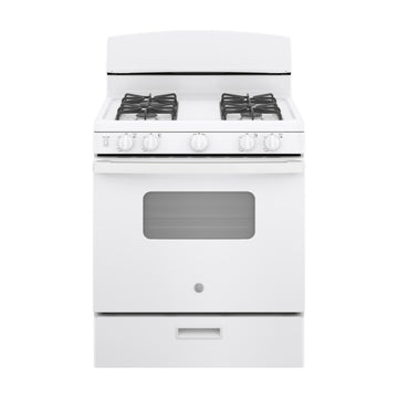 GE Appliances 4.8 cu.ft Free-Standing Gas Range with 4 Burners