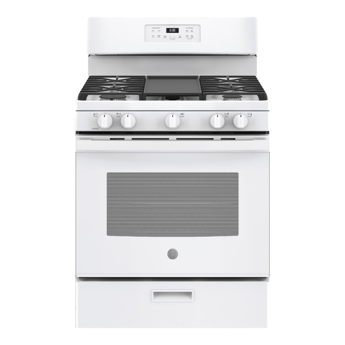 GE Appliances 5.0 cu. ft. Freestanding Natural Gas Range with 5 Burners