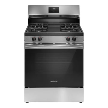 Frigidaire FCRG3051BS 30" 5.1 cu. ft. Freestanding Gas Range - Silver/Black