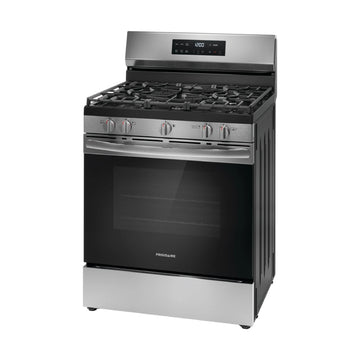 Frigidaire FCRG3062AS 5.1 cu. ft. Gas Range with Steam Clean - Silver