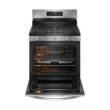Frigidaire FCRG3062AS 5.1 cu. ft. Gas Range with Steam Clean - Silver