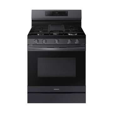 Samsung NX60A6511SG 6.0 cu. ft. Smart Gas Range with No-Preheat Air Fry and Convection - Black