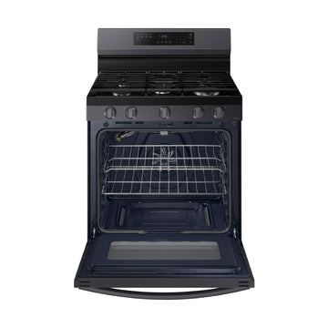 Samsung NX60A6511SG 6.0 cu. ft. Smart Gas Range with No-Preheat Air Fry and Convection - Black