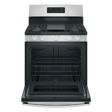 GE Appliances 5.0 cu. ft. Freestanding Natural Gas Range with 5 Burners