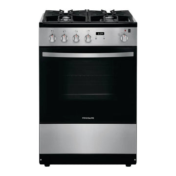 Frigidaire FFGH2422US 24" 1.9 cu. ft. Freestanding Gas Range - Silver/Black