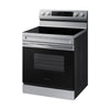 Samsung NE63A6111SS 6.3 cu. ft. Electric Range with Steam Clean - Silver