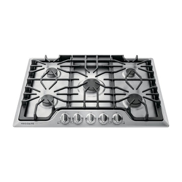 Estufa a gas Frigidaire de 30 pulgadas en acero inoxidable con 5 quemadores