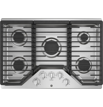 GE 30" Stainless Steel Built-In Gas Cooktop with 5 Burners - Curacao