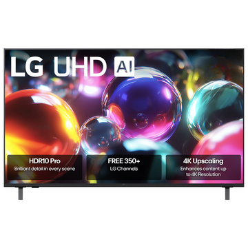 LG Class 43" UA7000 UHD 4K AI Smart WebOS TV