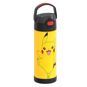 Thermos Funtainer Pokemon 16 oz Water Bottle with Straw - Multicolor