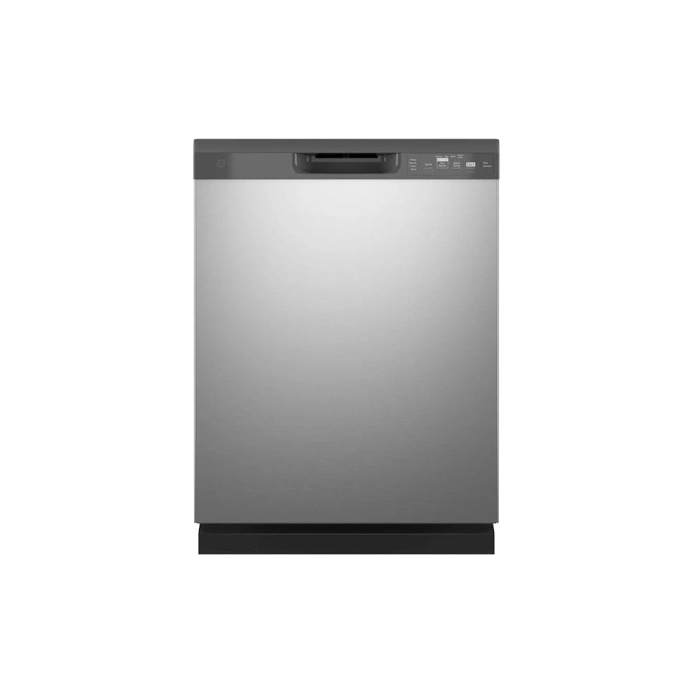 GE GDF535PSRSS 24" Built-In Front Control Tall Tub Dishwasher with Front Controls - Stainless Steel