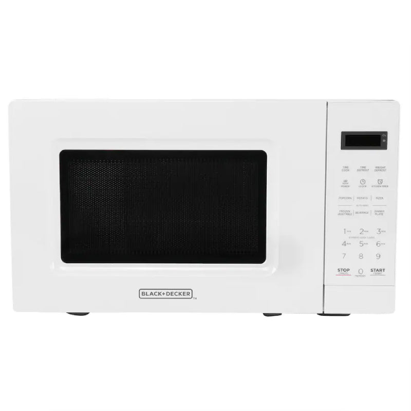 Black+Decker 0.7 cu.ft LED Digital Microwave Oven with Child Safety Lock