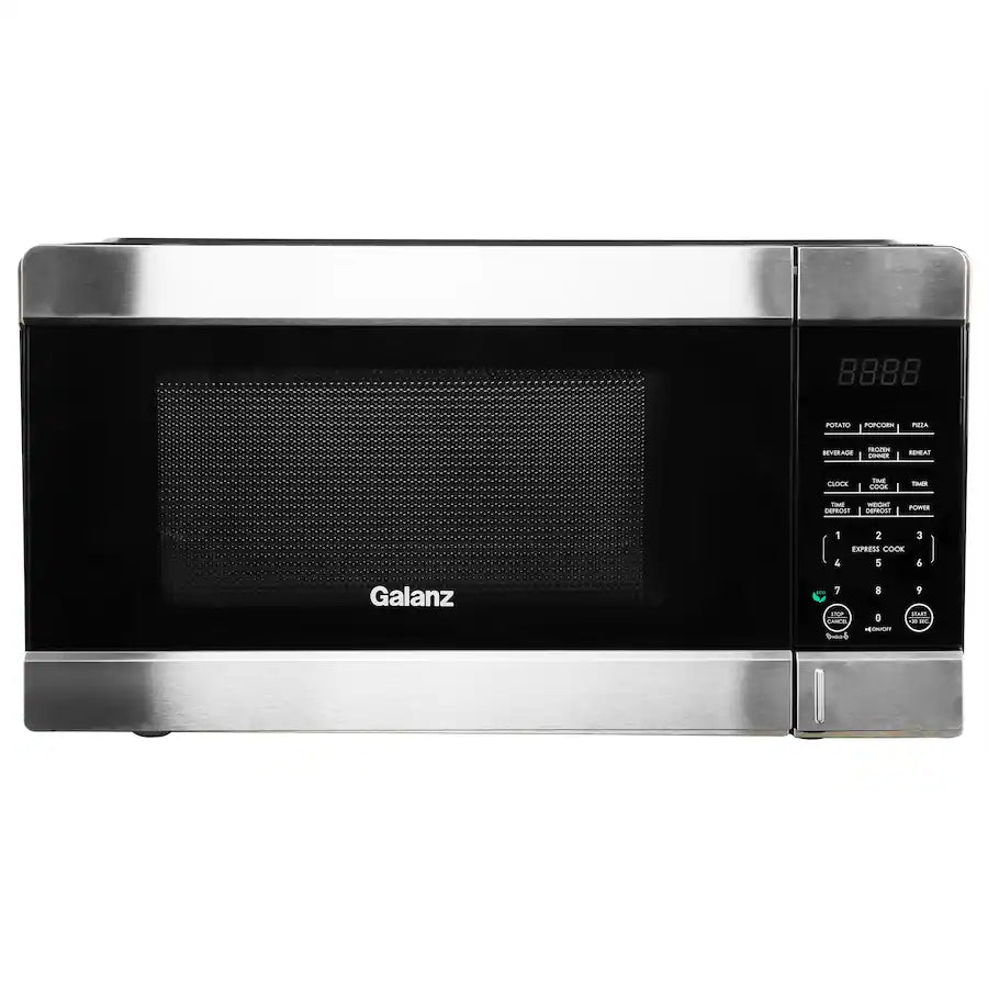 Galanz 1.1 cu. ft. Countertop Microwave Oven with One Touch