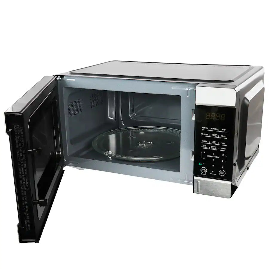 Galanz 1.1 cu. ft. Countertop Microwave Oven with One Touch