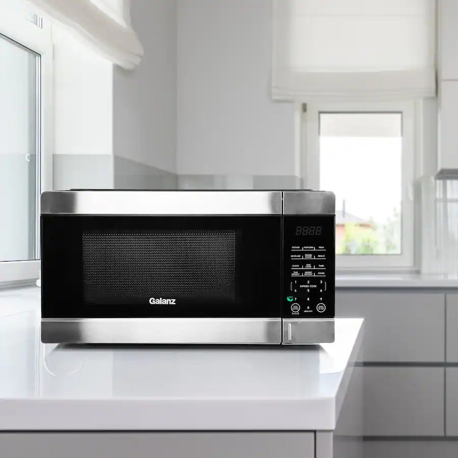 Galanz 1.1 cu. ft. Countertop Microwave Oven with One Touch Express Cooking