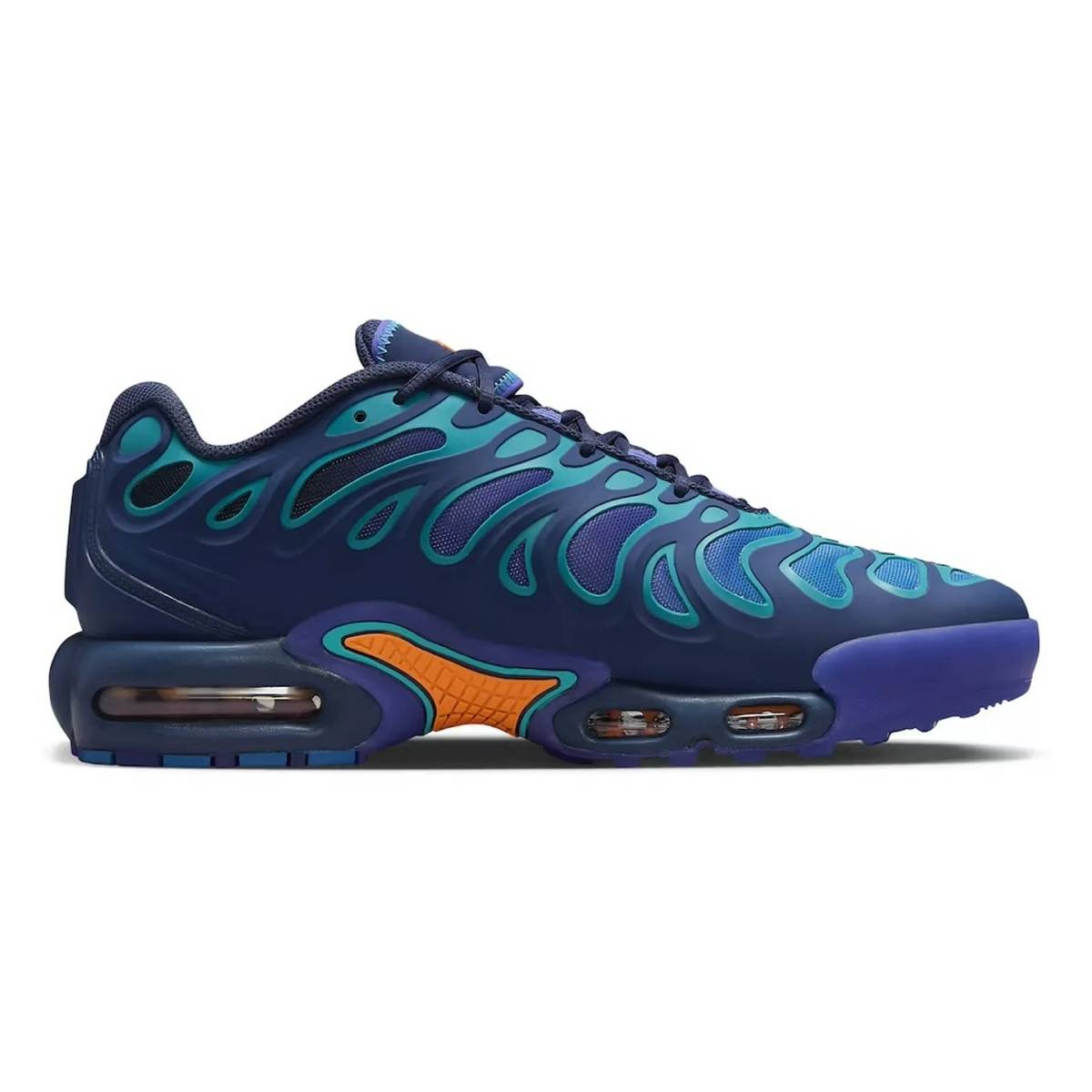 Nike Men's Air Max Plus Drift Shoes (Size 12) - Midnight Navy/Total Orange