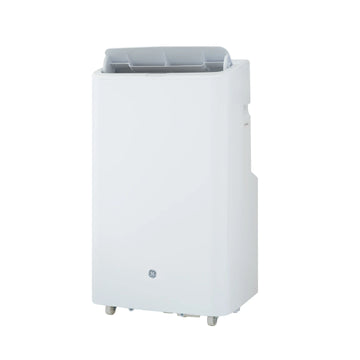 GE 8,000 BTU Smart Portable Air Conditioner with Dehumidifier & Fan - White