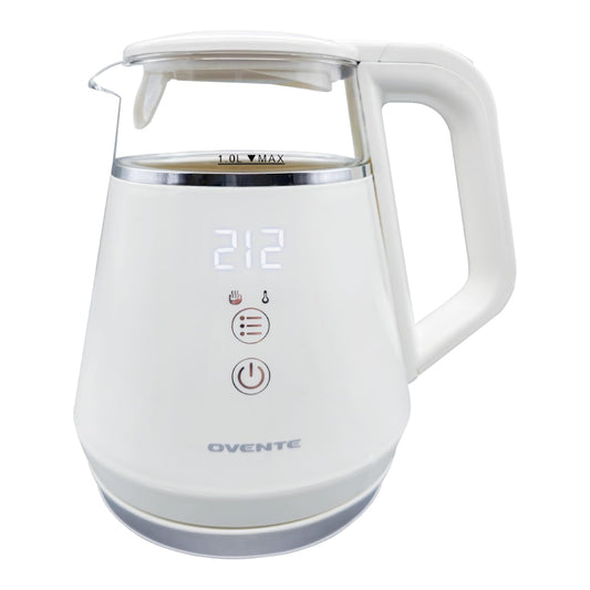 Ovente 1500W Electric Kettle with 5 Temperature Control Presets