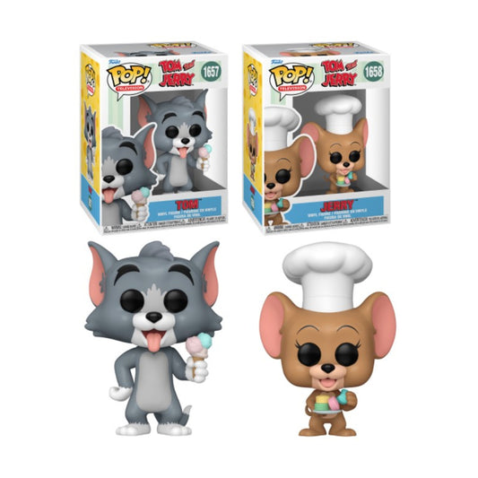 Funko Pop! Television Tom and Jerry Complete Figure Set (2-Pieces)