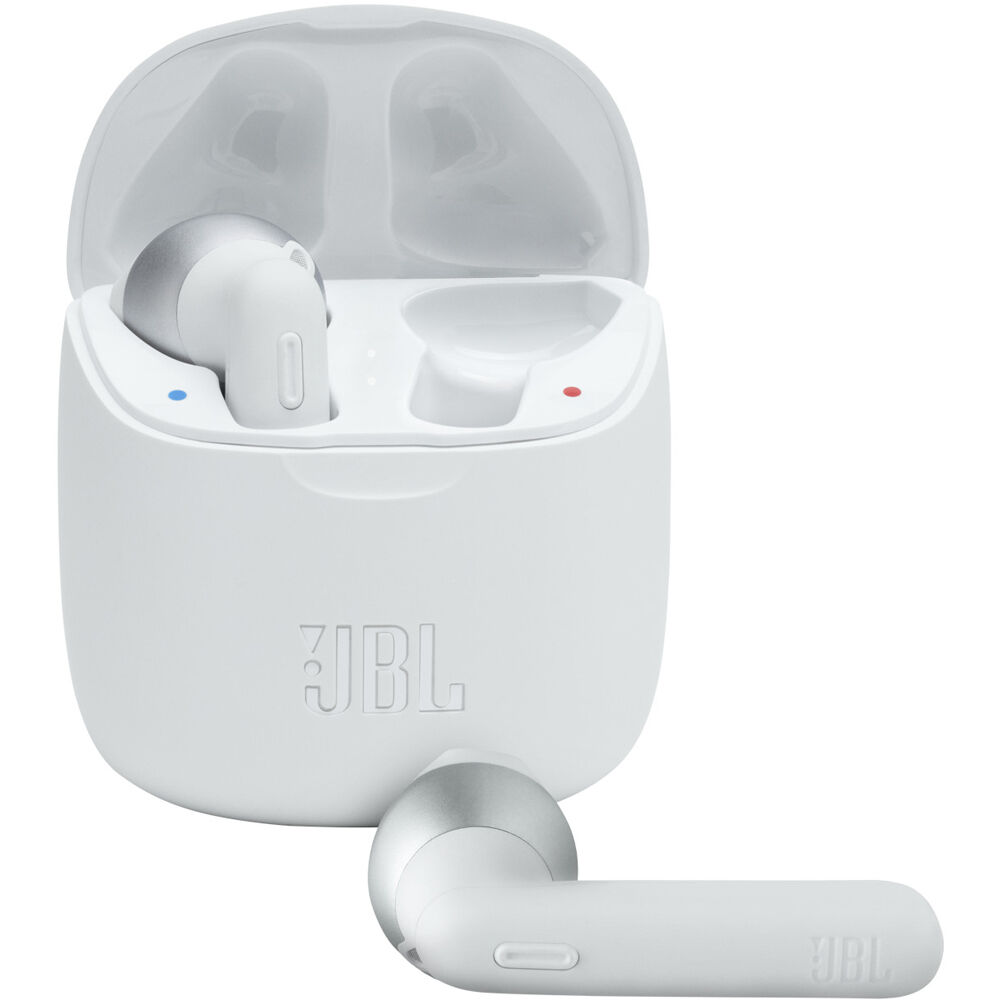 JBL - Tune 225TWS True Wireless In-Ear Headphones - White