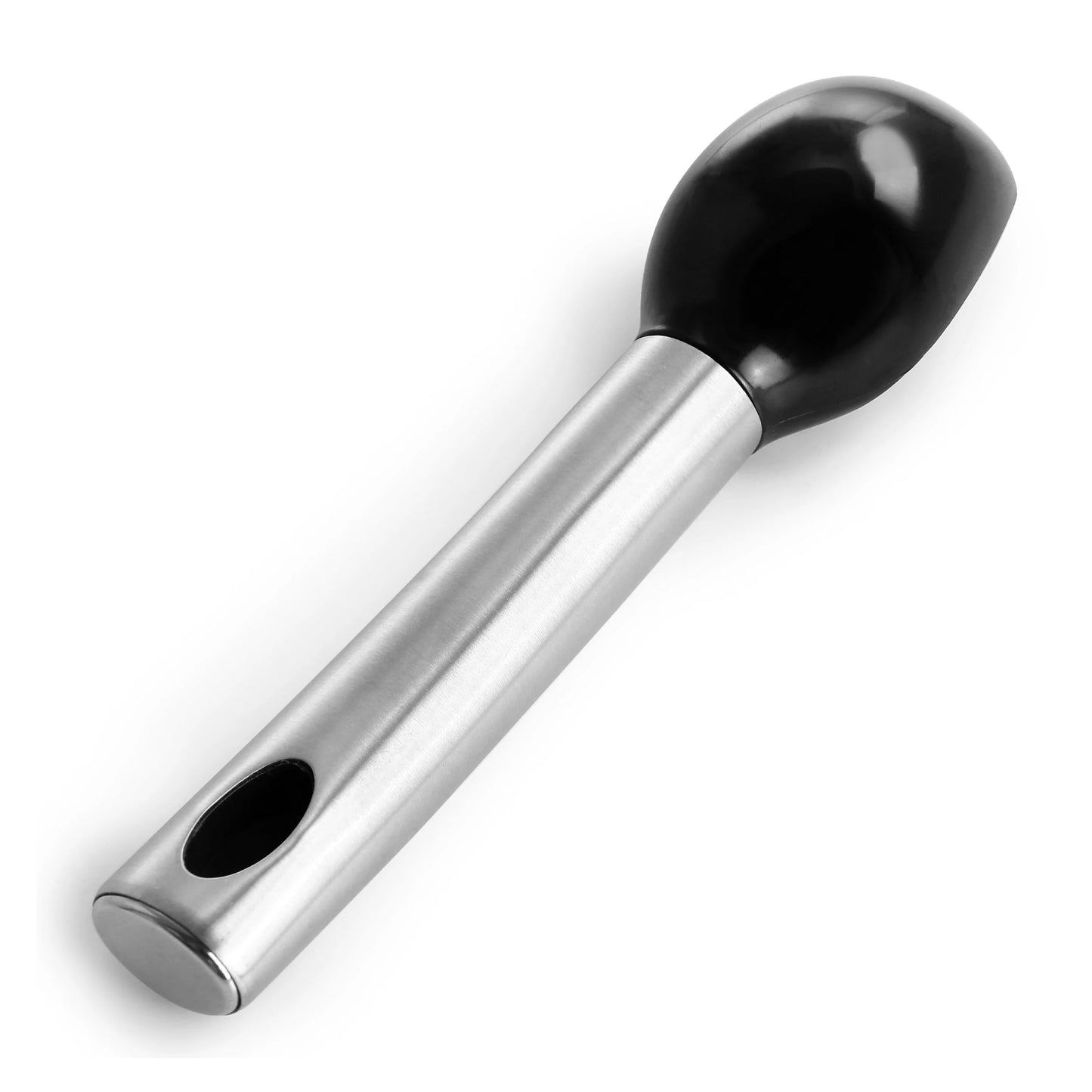 Oster Baldwyn Plastic Ice Cream Scoop with Stainless Steel Handle - Black