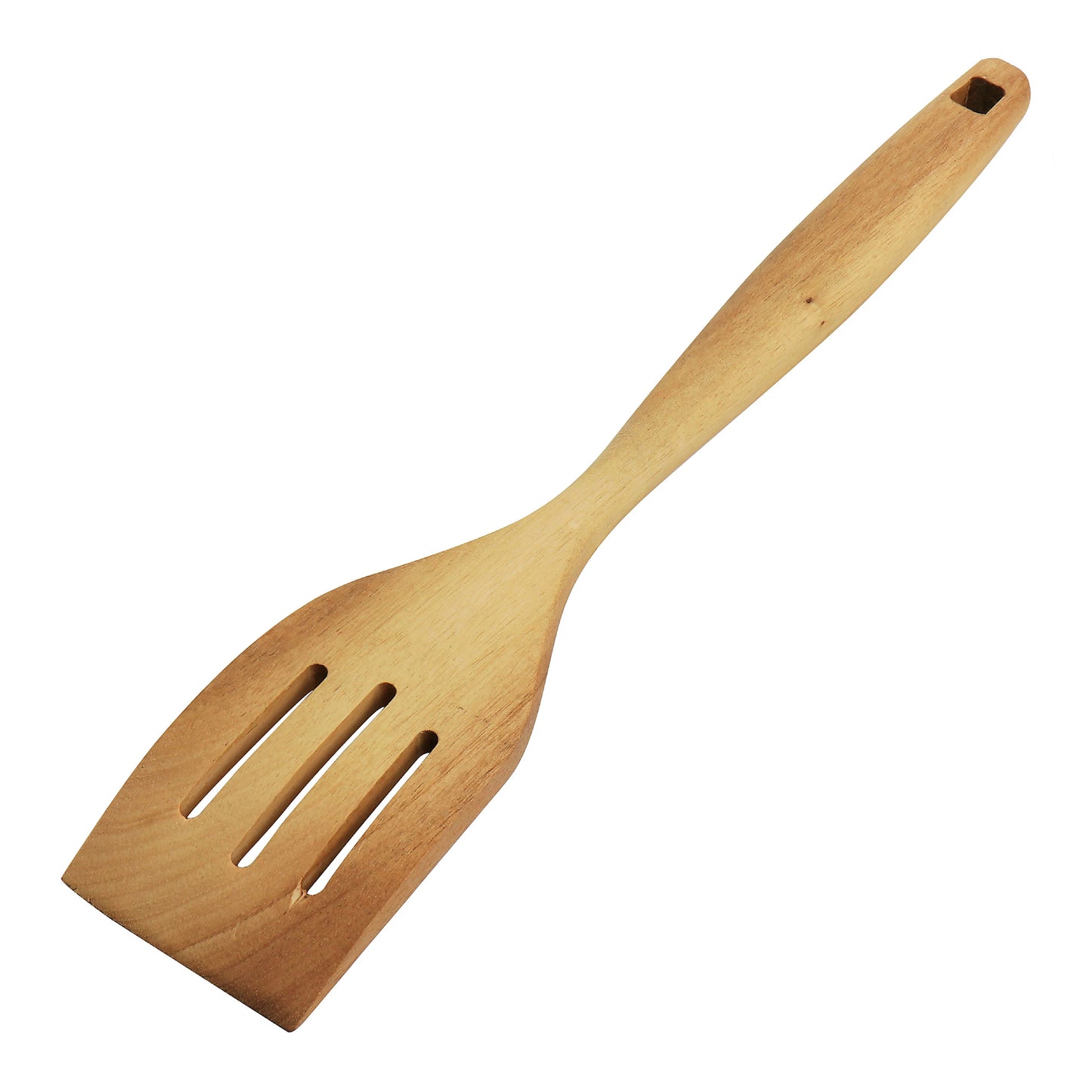 Oster Acacia Wood Slotted Turner - Light Brown