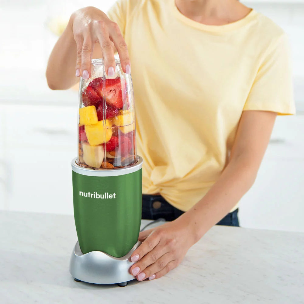 Licuadora personal NutriBullet Pro NB90901G de 32 oz y 900 vatios, color verde