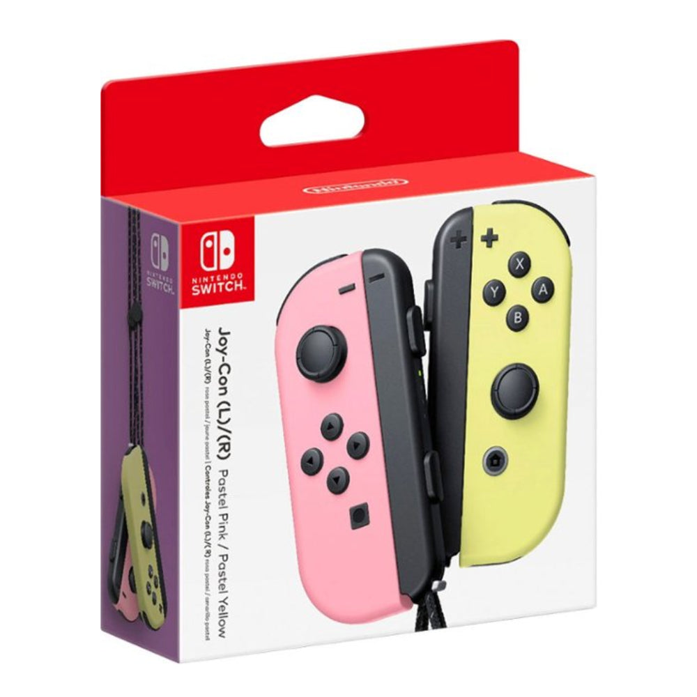 Nintendo Switch Joy-Con (L/R) Wireless Controllers - Pastel Pink/Pastel Yellow