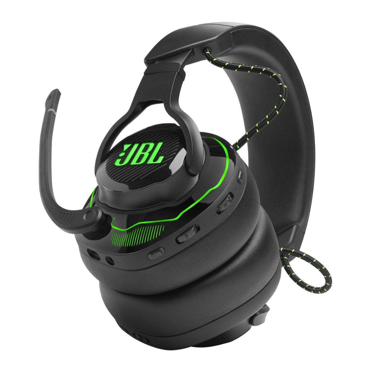 Auriculares inalámbricos para juegos con cancelación activa de ruido JBL Quantum 910X, color negro