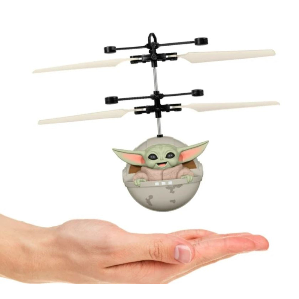 Star Wars: The Mandalorian - The Child (Baby Yoda) Sculpted Head UFO Helicopter